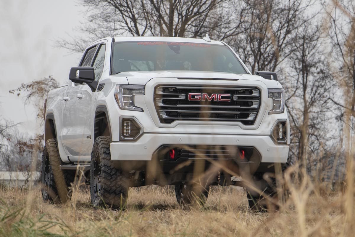 GMC Sierra 1500 Suspension Lift Kit - Rough Country - 4 Inch Lift, Diesel - '19-'24